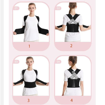 SwiftStore™ Adjustable Posture Corrector – Back, Neck & Shoulder Support