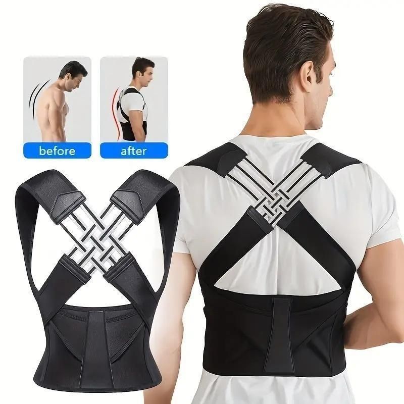 SwiftStore™ Adjustable Posture Corrector – Back, Neck & Shoulder Support